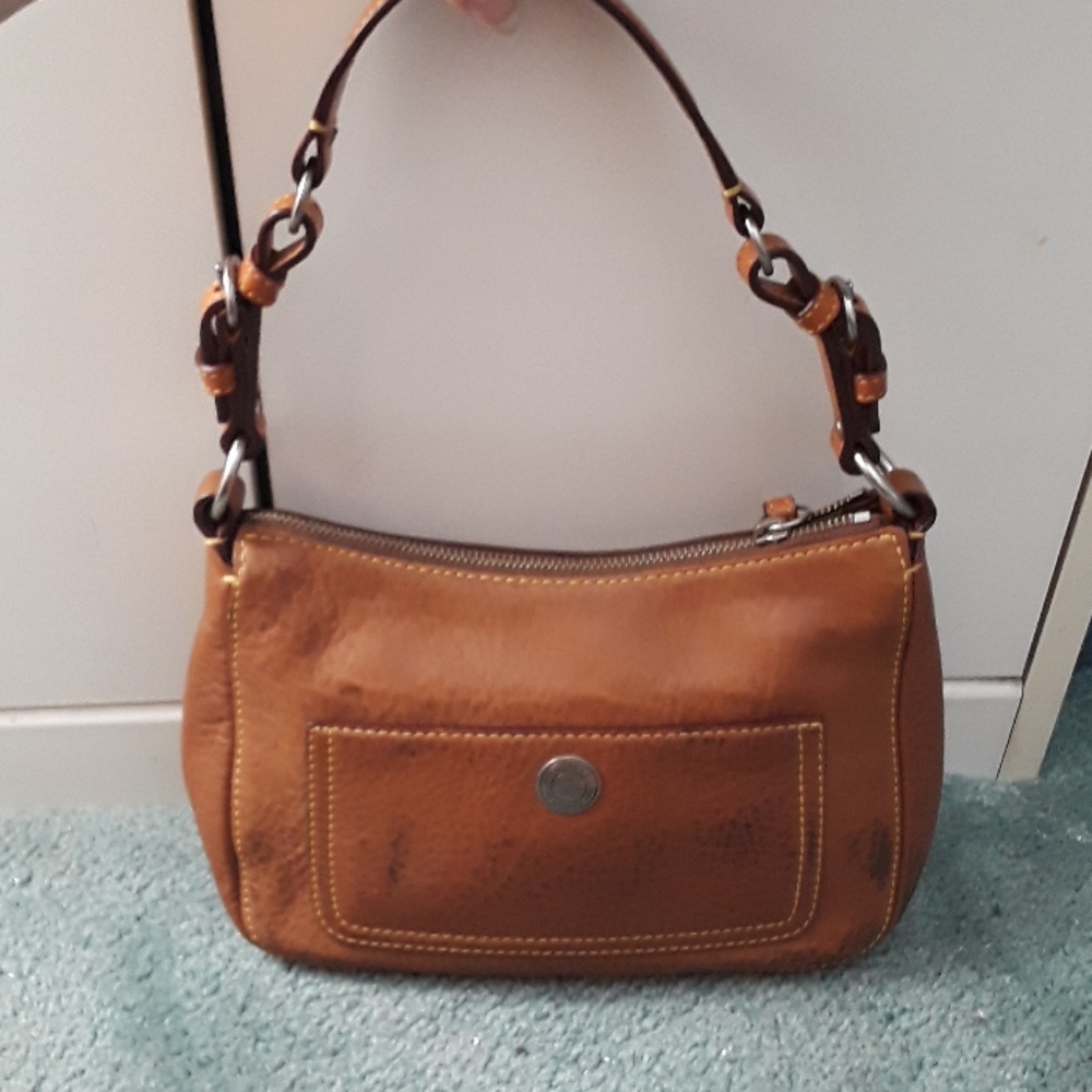 Coach brown purse